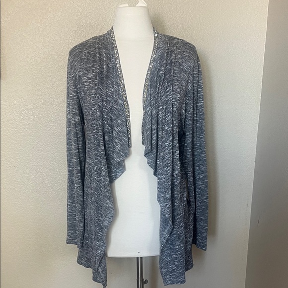 Juicy Couture Sweaters - Juice Couture Women's Gray Open Front Cardigan